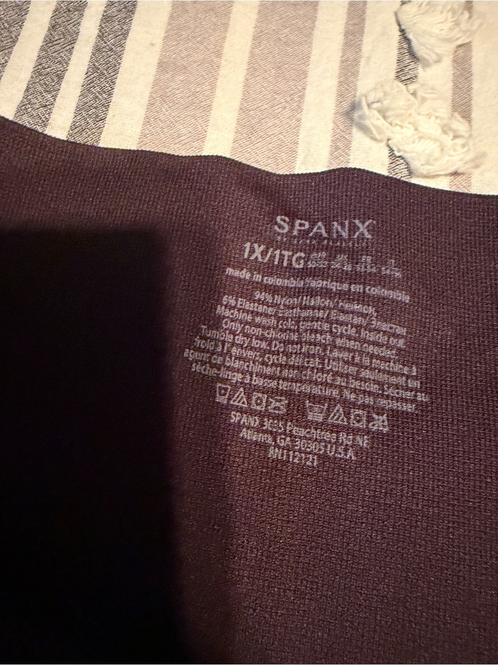 Spanx Women’s 1X/TG Shaping Pants — Deep Black